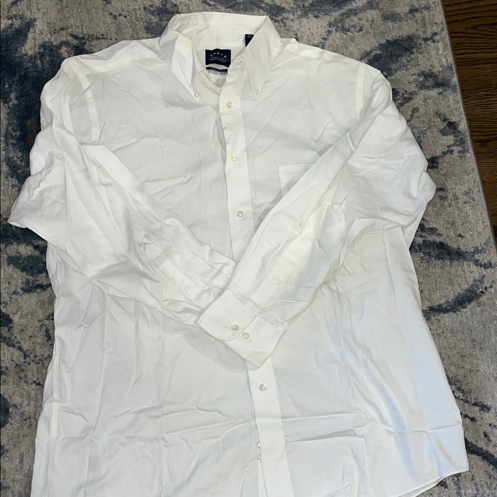 Elegant White Dress Shirt for Men